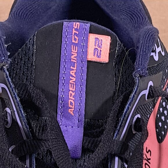 Brooks Adrenaline GTS 22 Athletic Shoes Women 9 B Black 1203531B080 Running - Picture 14 of 14